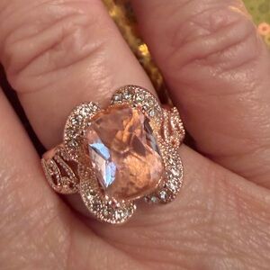 🦩Elegant Gold & Rose Women's Ring🦩